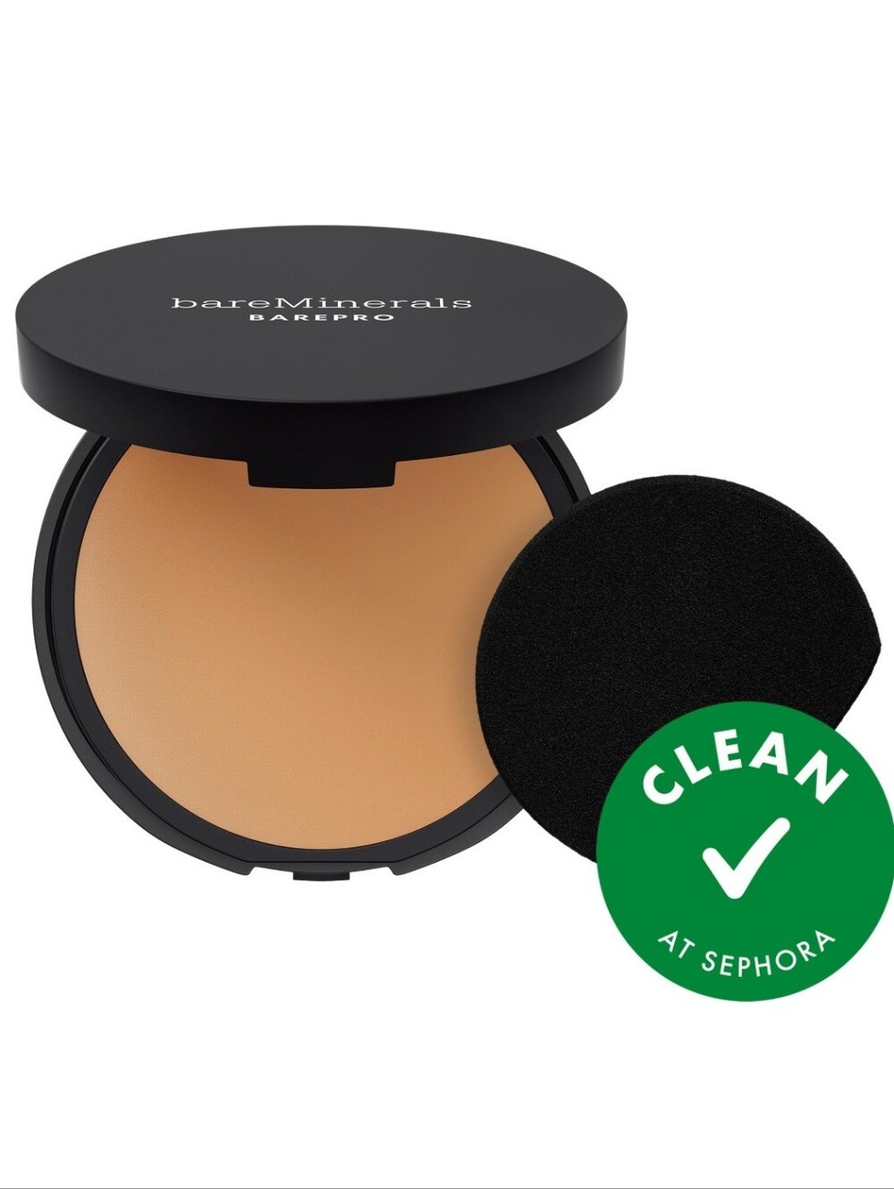 bareMinerals Black BAREPRO 24 HR Wear Powder Foundation - Medium 35 Warm